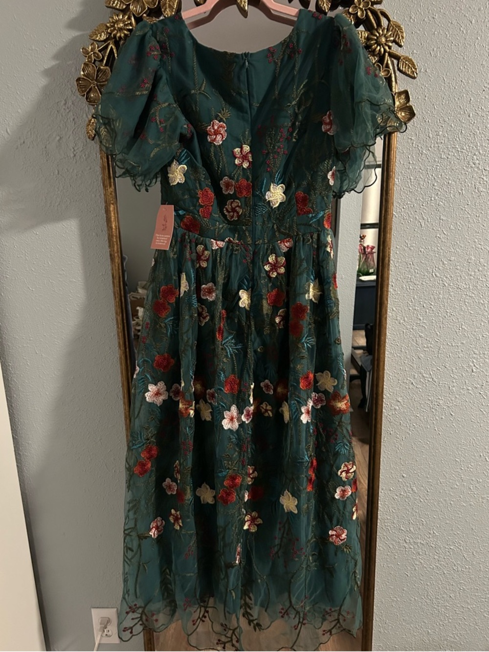Ivy City Co Flora Dress in Jade - Picture 5 of 5